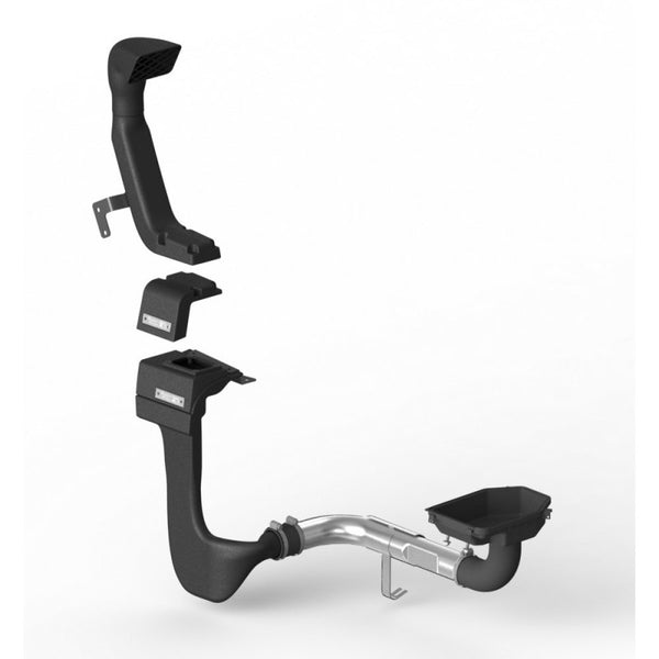 Rugged Ridge XHD Low/High Mount Snorkel System 07-18 Jeep Wrangler - Bull Strap