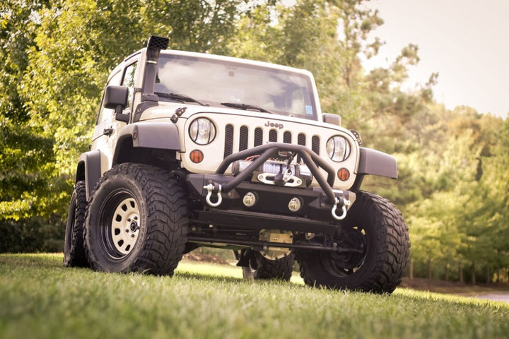 Rugged Ridge XHD Low/High Mount Snorkel System 07-18 Jeep Wrangler - Bull Strap