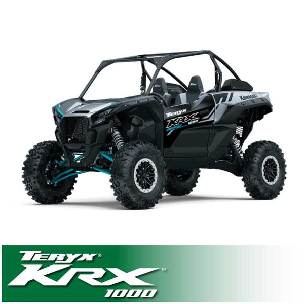 Rugged s Kawasaki Teryx KRX Complete Comm Kit w/STX Stereo / M1 VHF Business Band / Dash Mount - Bull Strap
