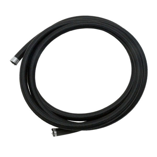 Russell Performance -6 AN ProClassic II Black Hose (Pre-Packaged 20 Foot Roll) - Bull Strap
