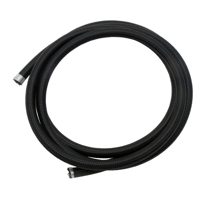 Russell Performance -6 AN ProClassic II Black Hose (Pre-Packaged 20 Foot Roll) - Bull Strap