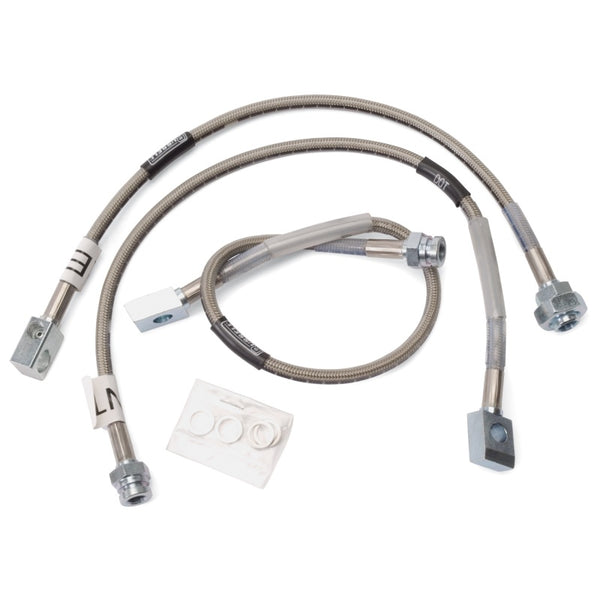 Russell Performance 92-98 GM K2500 Suburban (7200GVW) Brake Line Kit - (Non-Diesel Models) - Bull Strap