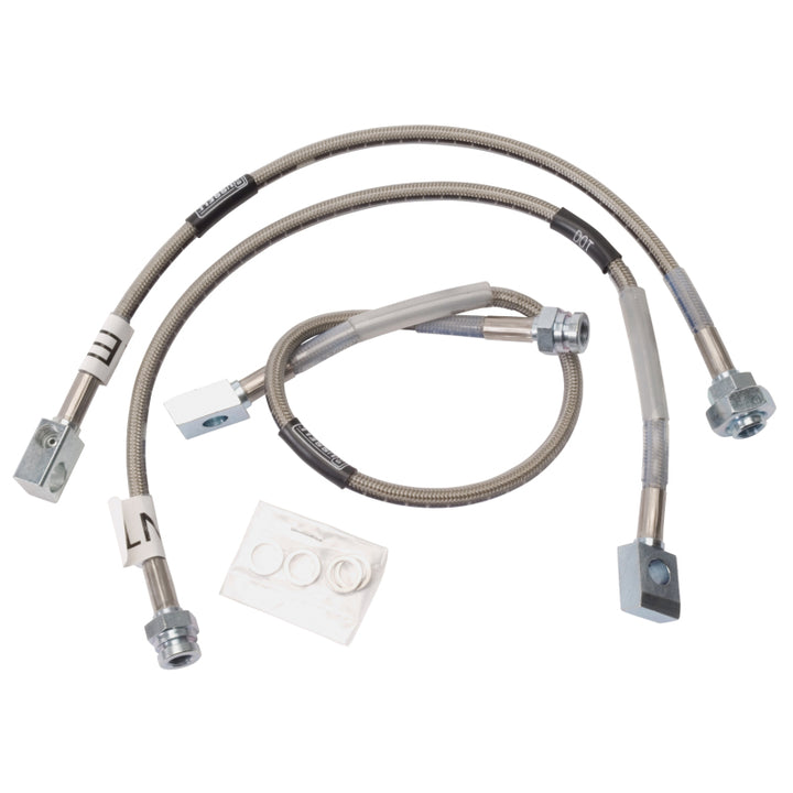 Russell Performance 92-98 GM K2500 Suburban (7200GVW) Brake Line Kit - (Non-Diesel Models) - Bull Strap