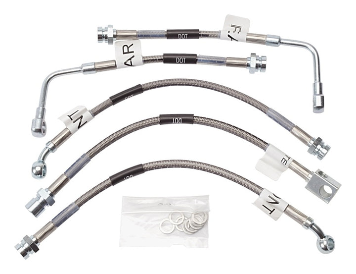Russell Performance 94-96 Chevrolet Impala SS Brake Line Kit - Bull Strap