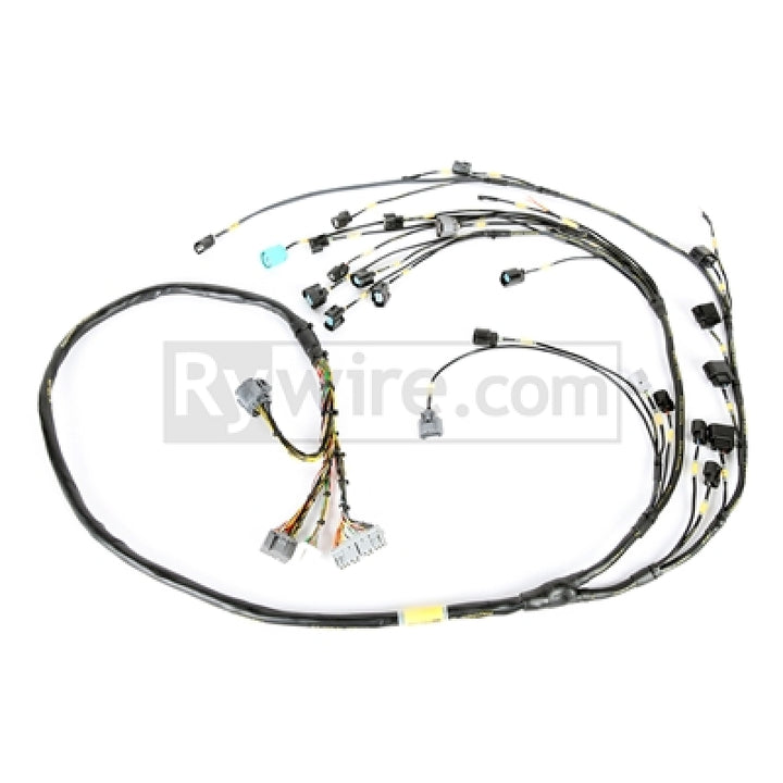 Rywire 02-04 Honda K-Series Mil-Spec Engine Harness w/OBD2 02-04 RSX K20 Sensors (Adapter Req) - Bull Strap