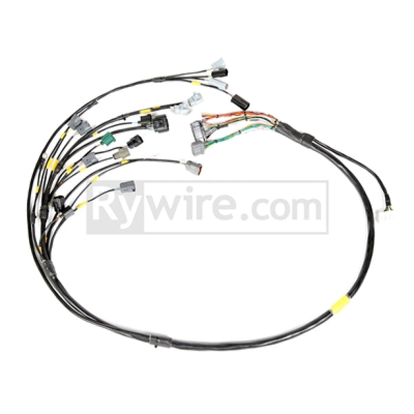 Rywire 13B Haltech Mil-Spec Eng Harness w/EV14 Inj/Denso 5th/6th Inj/Delphi Press Sensor/Bosch Knock - Bull Strap