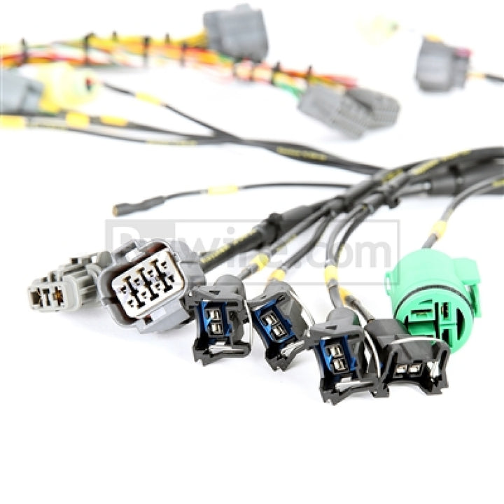 Rywire Honda B/D-Series Mil-Spec Eng Harness w/OBD1 Dist/Inj/Alternator & 92-95 Plugs (Adapter Req) - Bull Strap