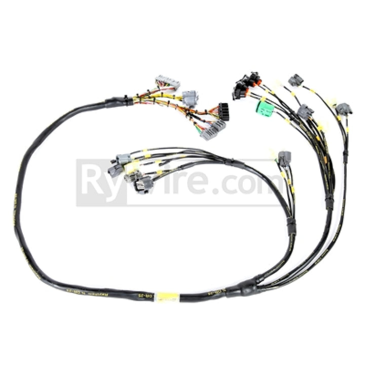 Rywire Honda B/D-Series Mil-Spec Eng Harness w/OBD1 Dist/Inj/Alternator & 92-95 Plugs (Adapter Req) - Bull Strap
