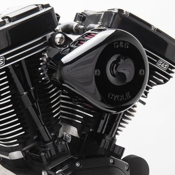 S&S Cycle 01-15 Fuel-Injected Softail Models Stealth Air Cleaner Kit - Bull Strap