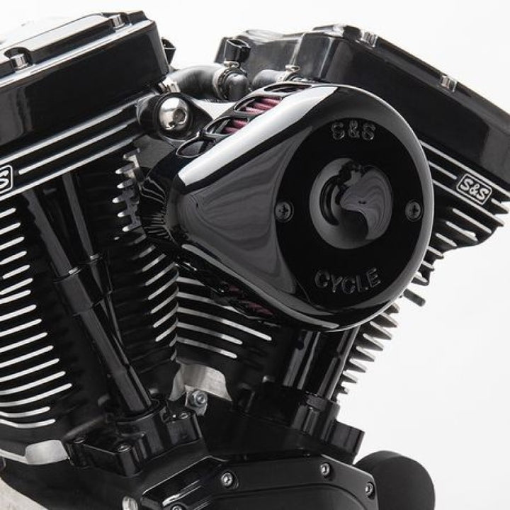 S&S Cycle 01-15 Fuel-Injected Softail Models Stealth Air Cleaner Kit - Bull Strap