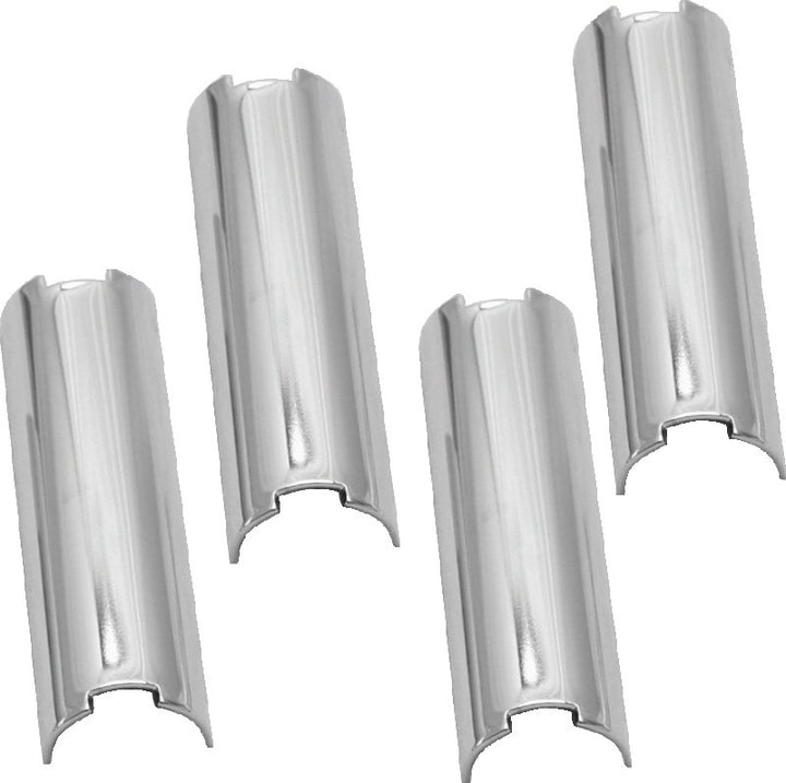 S&S Cycle 2.600in Pushrod Cover Keeper Set - Chrome - Bull Strap