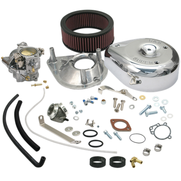 S&S Cycle 79-85 Ironhead Sportster Models Super E Carburetor Kit - Bull Strap