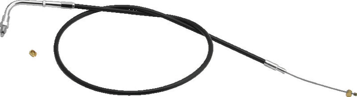 S&S Cycle 81-95 HD 36in Threaded Throttle Cable - Open Side - Bull Strap