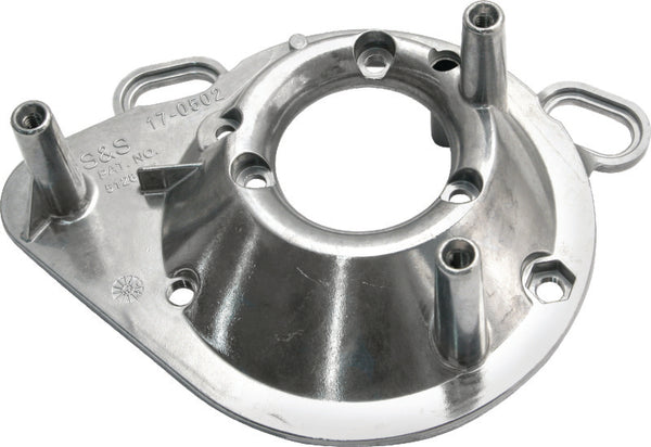 S&S Cycle 93-99 BT w/ Super E/G Carb Air Cleaner Backplate - Bull Strap