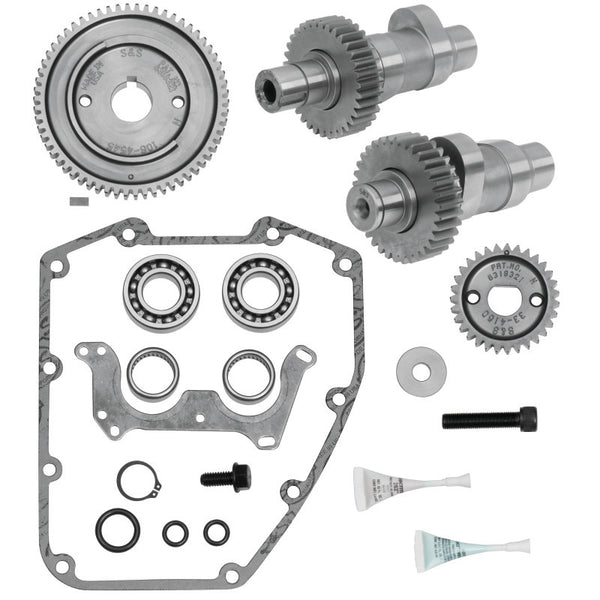 S&S Cycle 99-06 BT Gear Drive Camshaft Complete Kit - Bull Strap