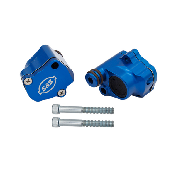 S&S Cycle M8 Models Billet Head Breather Kit - Bull Strap