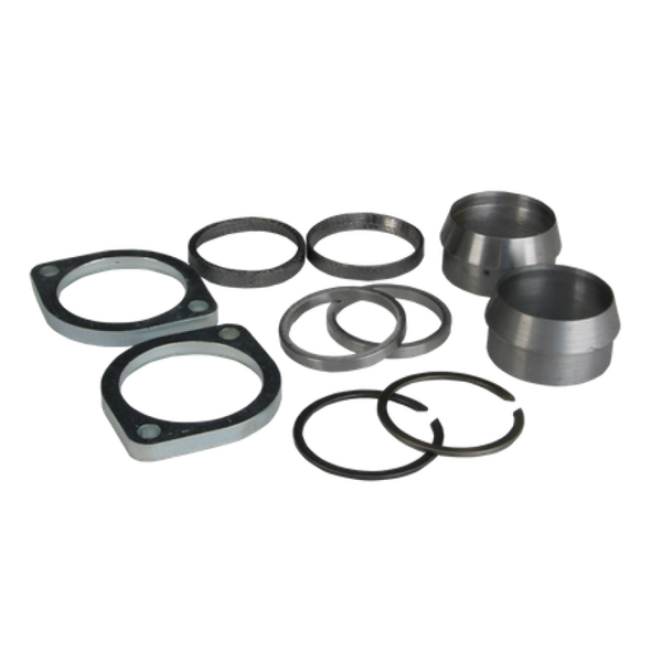 S&S Cycle S&S B2 Heads to Existing 2in Header Exhaust Adapter Kit - Bull Strap