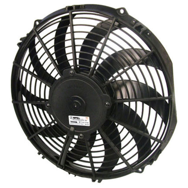 SPAL 1226 CFM 12in Medium Profile Fan - Pull/Curved (VA10-AP50/C-61A) - Bull Strap