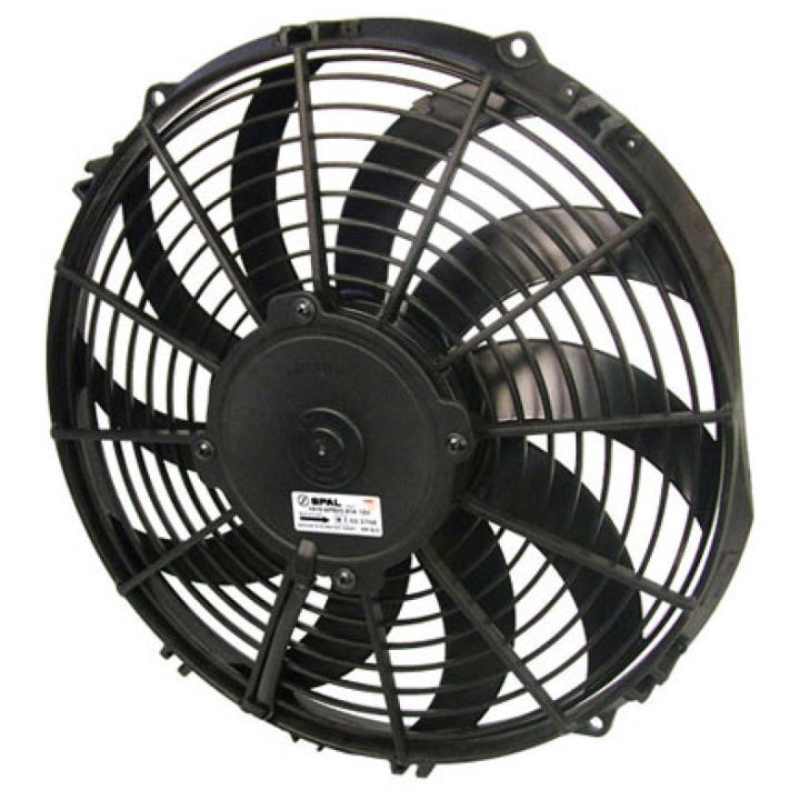 SPAL 1226 CFM 12in Medium Profile Fan - Pull/Curved (VA10-AP50/C-61A) - Bull Strap