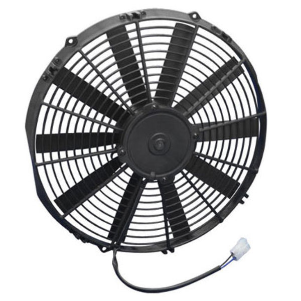 SPAL 1263 CFM 14in Medium Profile Fan - Push (VA08-AP51/C-23S) - Bull Strap