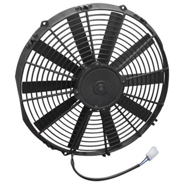 SPAL 1310 CFM 14in Medium Profile Fan - Pull (VA08-AP51/C-23A) - Bull Strap