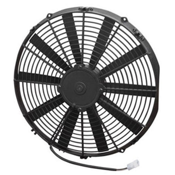 SPAL 1505 CFM 16in Medium Profile Fan - Push (VA18-AP51/C-41S) - Bull Strap