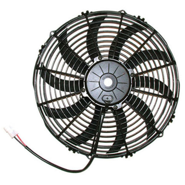 SPAL 1777 CFM 13in High Performance Fan - Pull/Curved (VA13-AP70/LL-63A) - Bull Strap