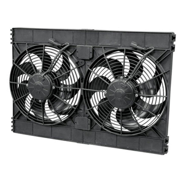 SPAL 3168 CFM 12in Dual High Performance Fan (2VA50-AP70/LL+AP72/LL/F-66A PKSL1) - Bull Strap