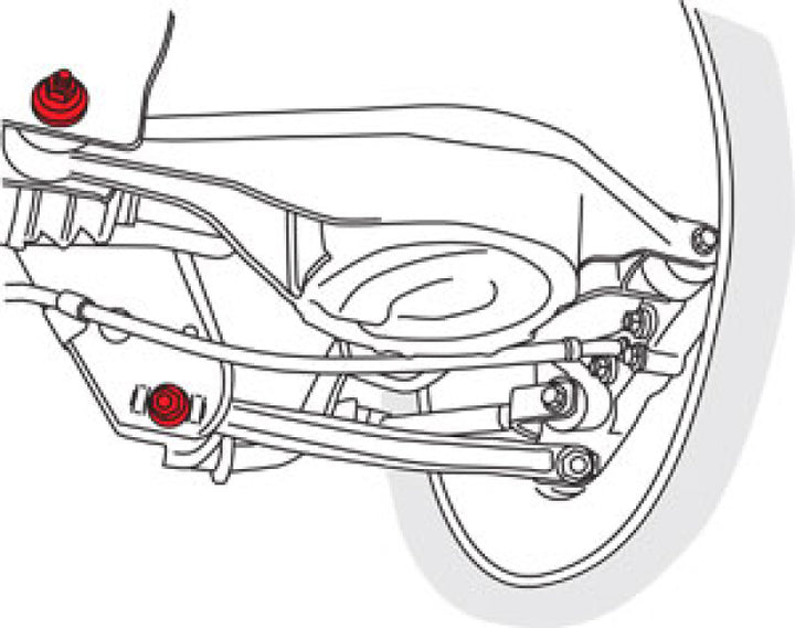 SPC Performance 03-08 Nissan 350Z/03-07 Infiniti G35 Rear Camber/Toe Cam Bolt Kit - Bull Strap