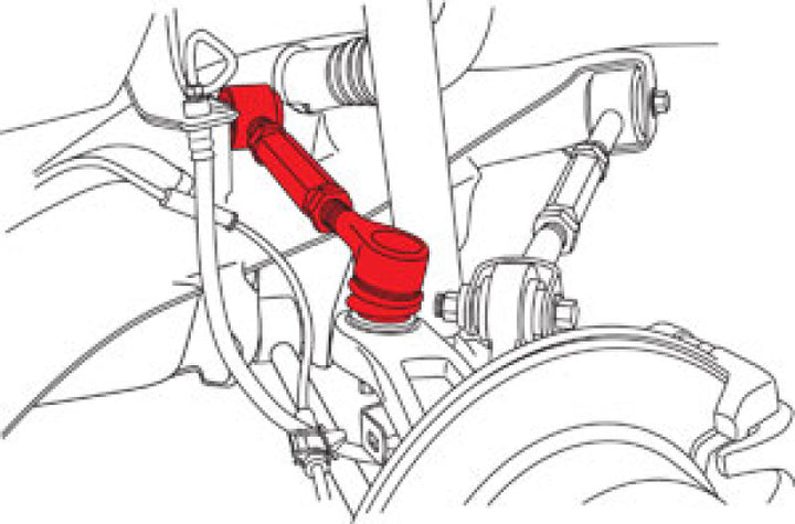 SPC Performance 04-08 Acura TL Rear EZ Arm XR Adjustable Control Arm w/Ball Joint - Bull Strap