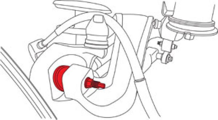 SPC Performance 05-07 Ford Five Hundred / 08-09 Ford Taurus Rear Upper Ball Joint - Bull Strap