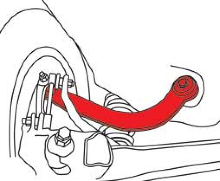 SPC Performance 05-10 Scion tC Rear Control Arm - Bull Strap