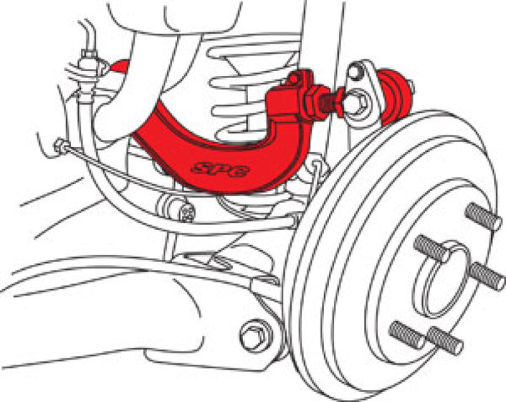 SPC Performance 06-15 Honda Civic/Acura CSX Rear Adjustable Control Arm - Bull Strap