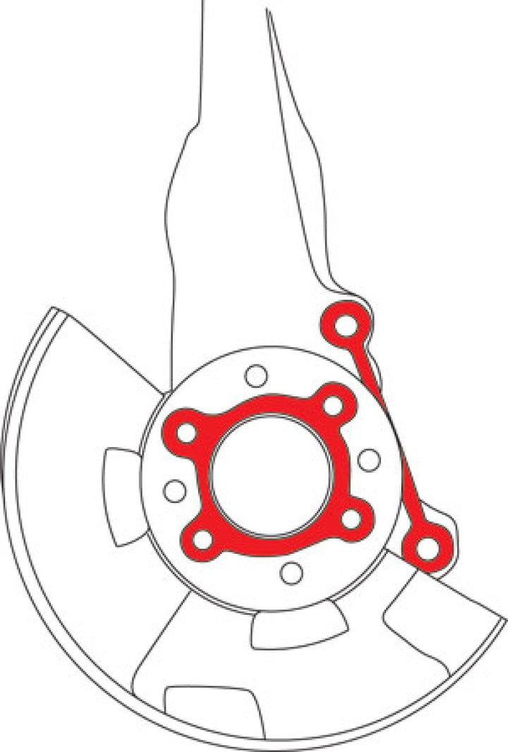 SPC Performance 09-14 Hyundai Genesis +.75 Camber Shim (Set of 2) - Bull Strap