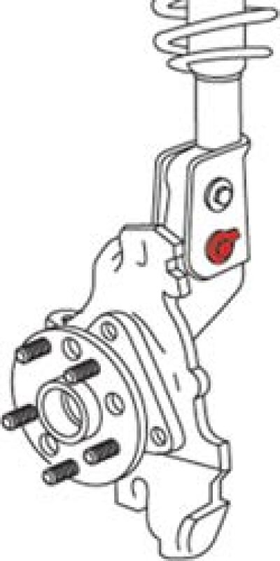 SPC Performance 12+ Scion FR-S / 12+ Subaru BRZ EZ Cam Bolts (Pair) - Bull Strap