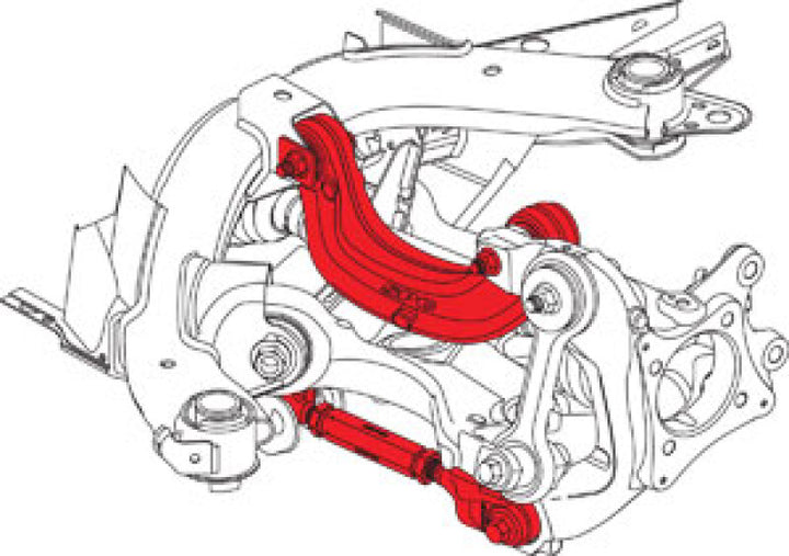 SPC Performance 15-20 Ford Mustang Rear Performance Kit - Bull Strap
