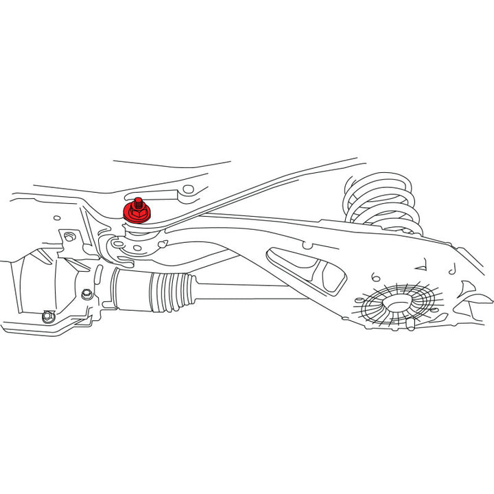 SPC Performance 16-21 Honda Civic Rear Toe Cam Kit - Bull Strap