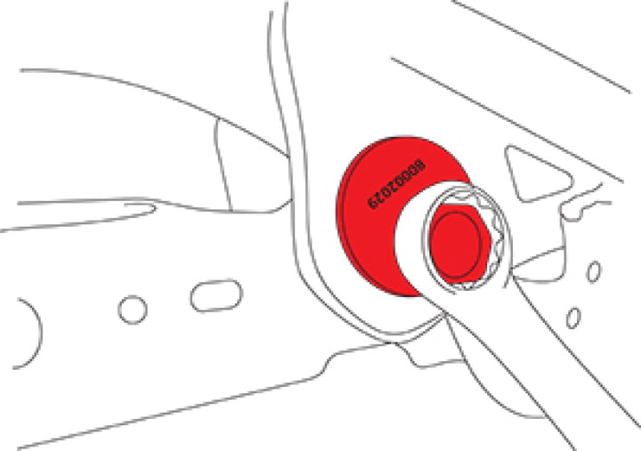 SPC Performance 19-22 Toyota Avalon/Corolla/RAV4  Rear Toe Cam - Bull Strap