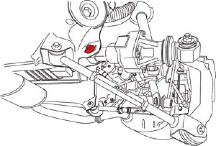 SPC Performance 2015+ Acura TLX Rear Toe Cam Bolt Kit - Bull Strap