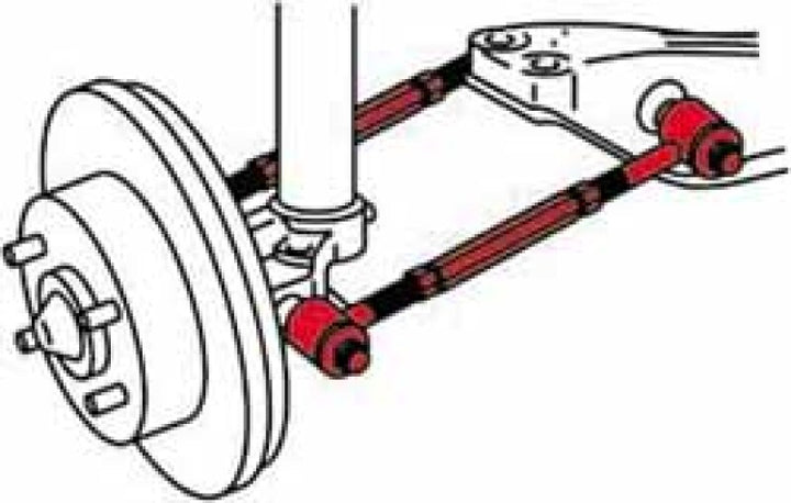 SPC Performance 95-05 Dodge Neon Rear EZ Arm XR Adjustable Control Arm - Bull Strap