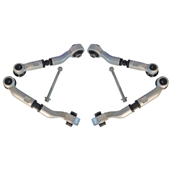 SPC Performance Audi B9 Front Upper Control Arm Set Left & Right Pair - Bull Strap