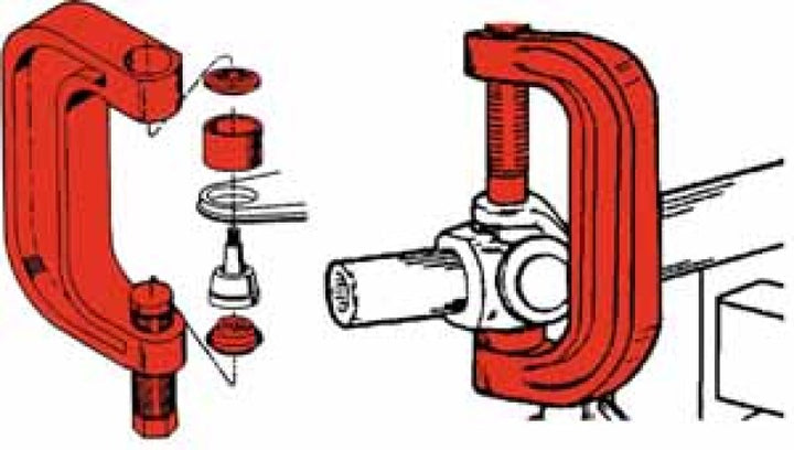 SPC Performance Ball Joint Press w/Adapters - Bull Strap