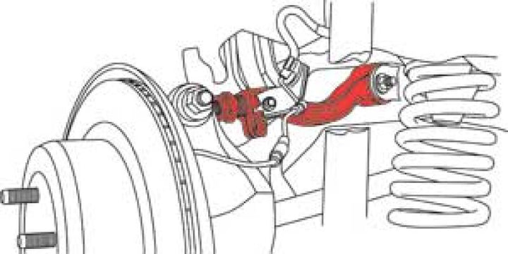 SPC Performance Camber Adjustment Kit Rear 13-15 Lexus GS350 / 14-15 Lexus IS250 - Bull Strap