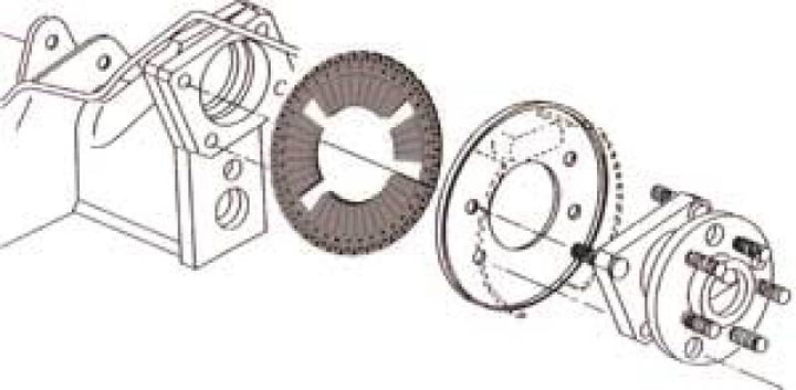 SPC Performance EZ Shim Dual Angle Camber/Toe Shim (Grey) - Bull Strap