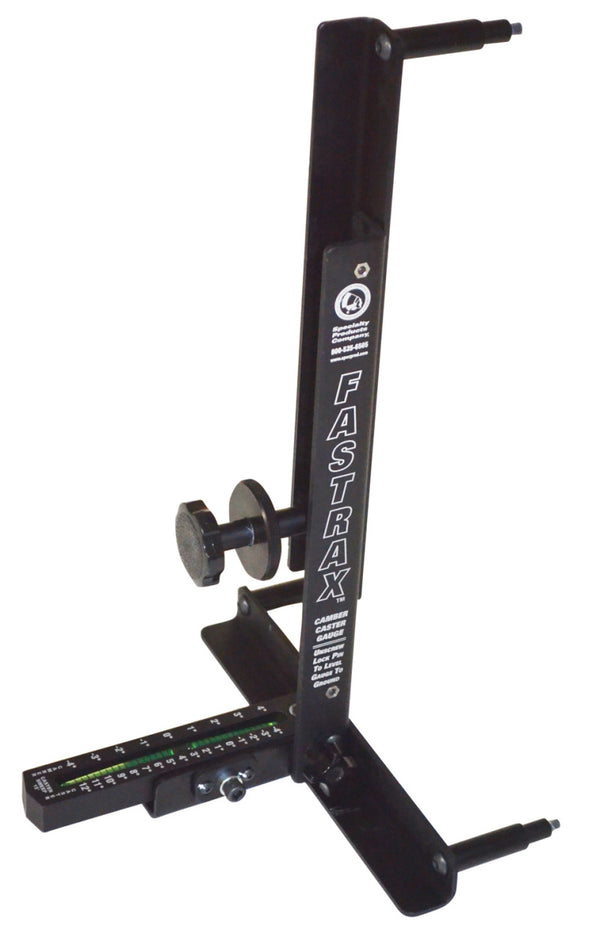 SPC Performance FasTrax Camber/Caster Gauge (For 13-17in. Wheels) - Bull Strap