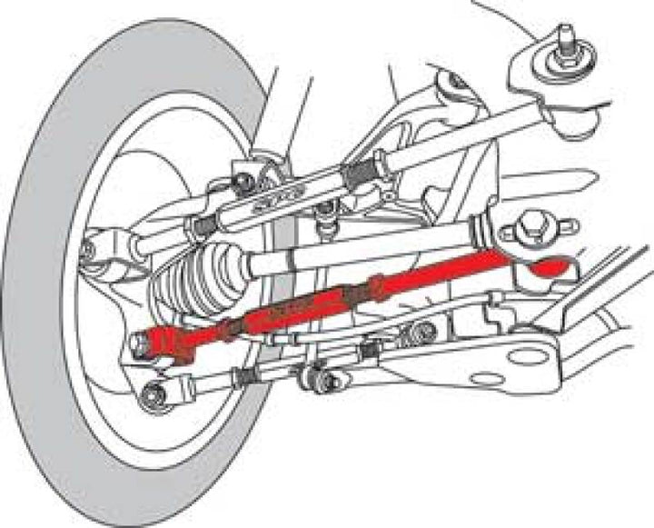 SPC Performance Infiniti Rear Camber Arm - Bull Strap