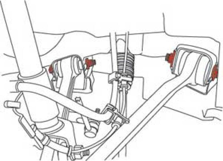 SPC Performance Mercedes C Class Camber/Caster Cam - Bull Strap