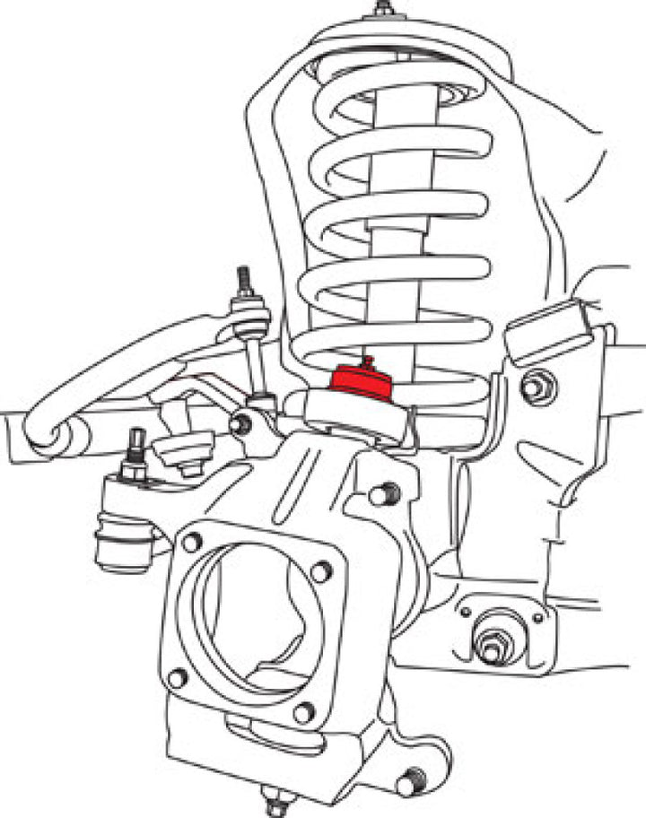 SPC Performance OFFSET BALLJOINT (.5 deg.) - Bull Strap