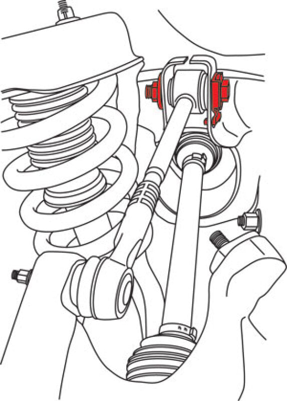 SPC Performance REAR CAM KIT - Bull Strap