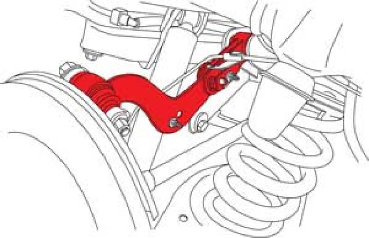 SPC Performance Rav4 Adj. Camber Arm - Right - Bull Strap